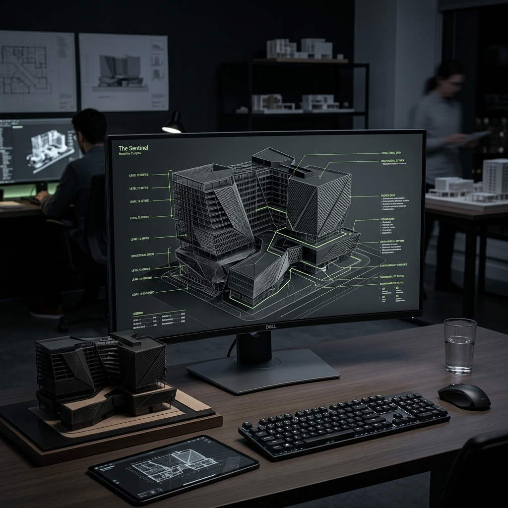 BIM 3D 모델링 비주얼